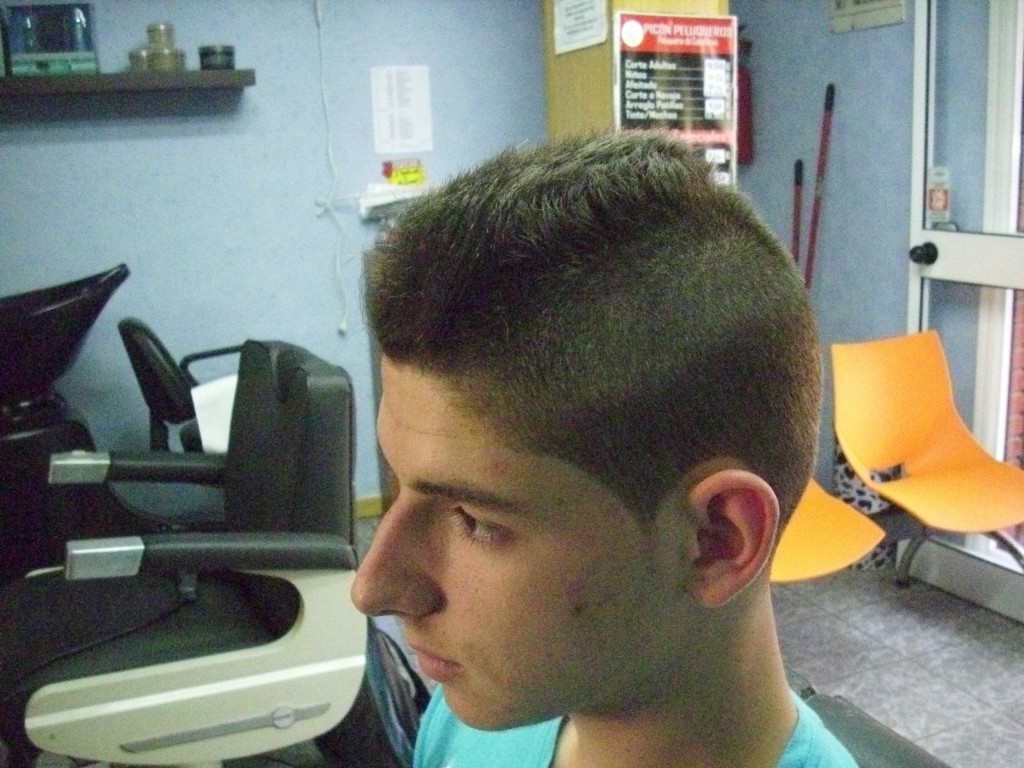 Detalle corte de pelo