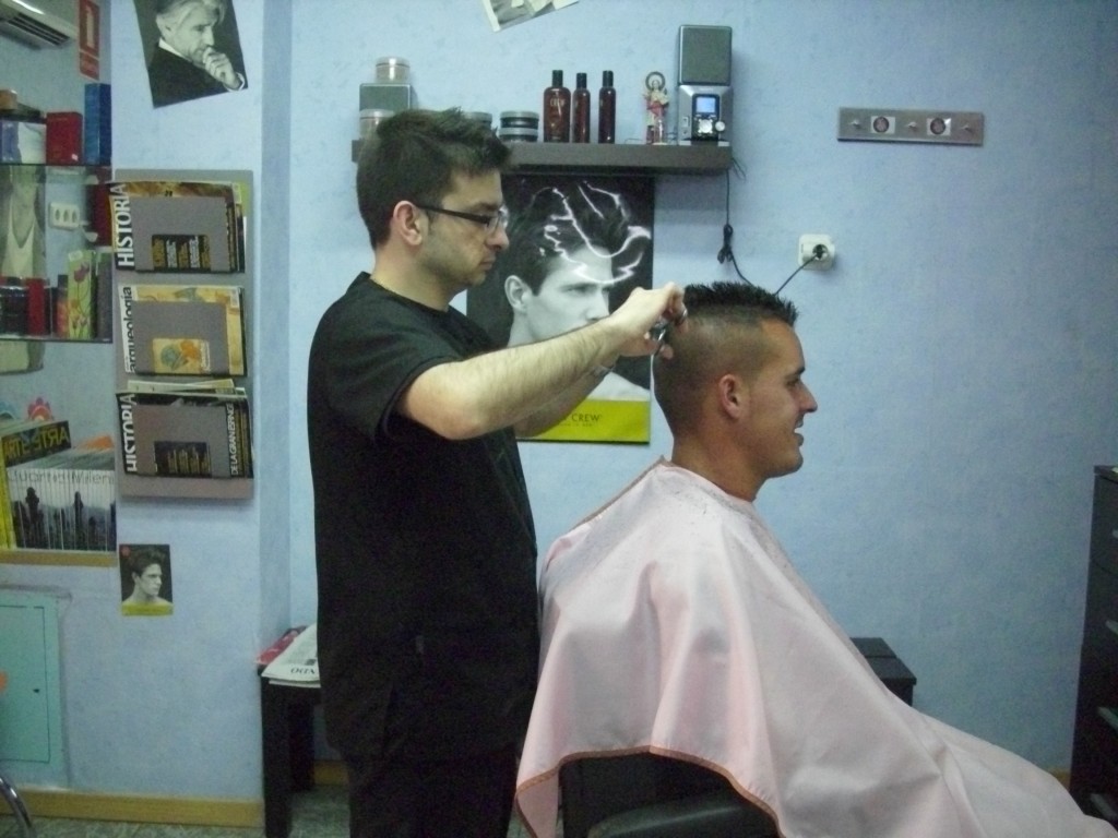 Retoque corte de pelo