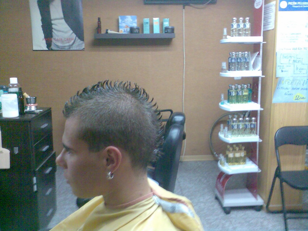 Corte de pelo cresta